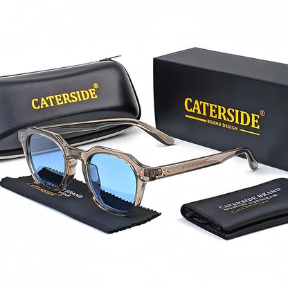 CATERSIDE Retro Polarized Sunglasses For Men And Women